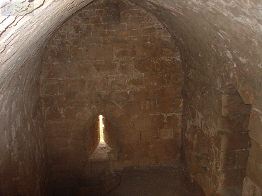 Inside a Tower in the Crusader Castle in Byblos